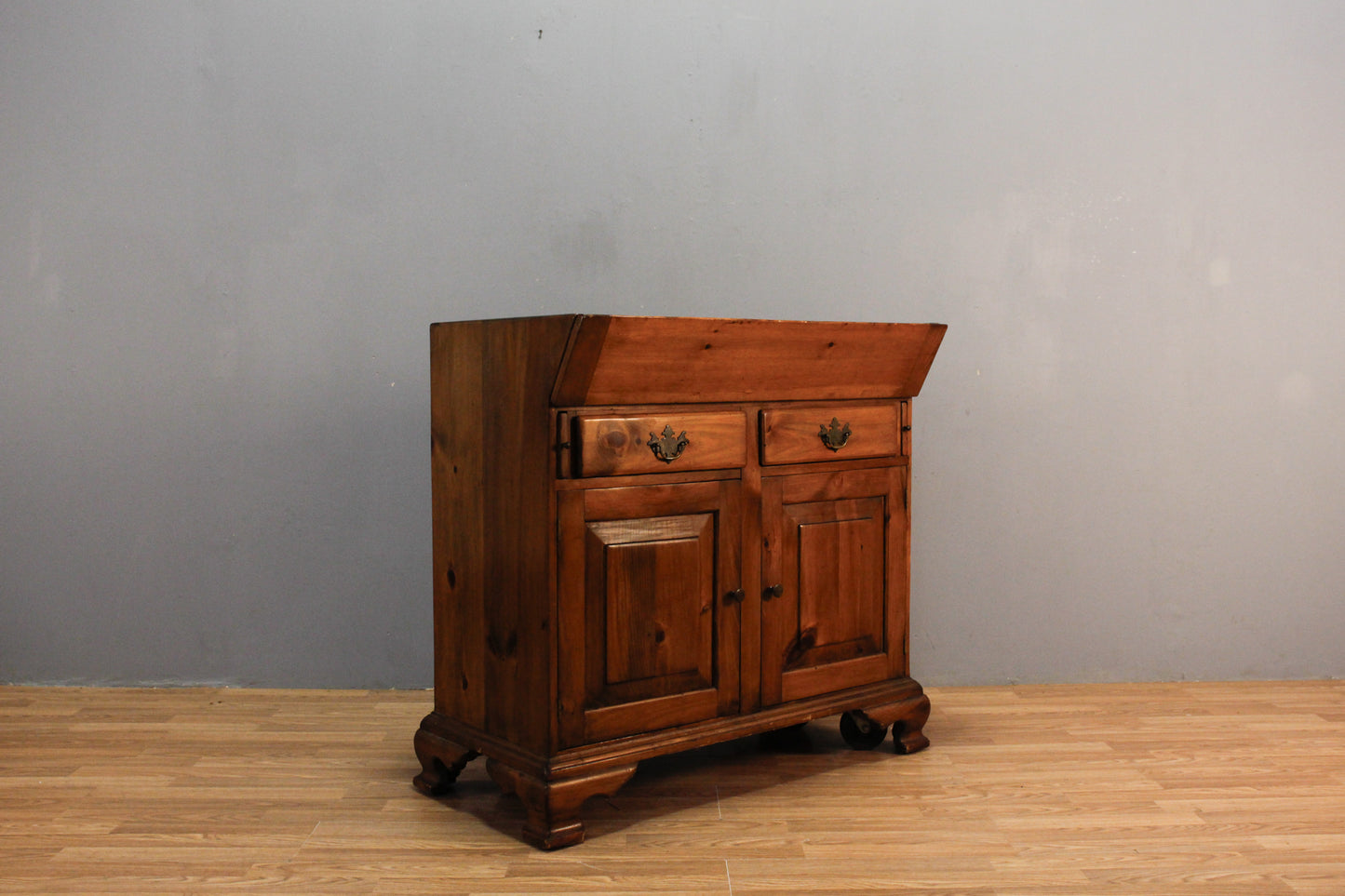 Antique Pine Dry Sink Cabinet