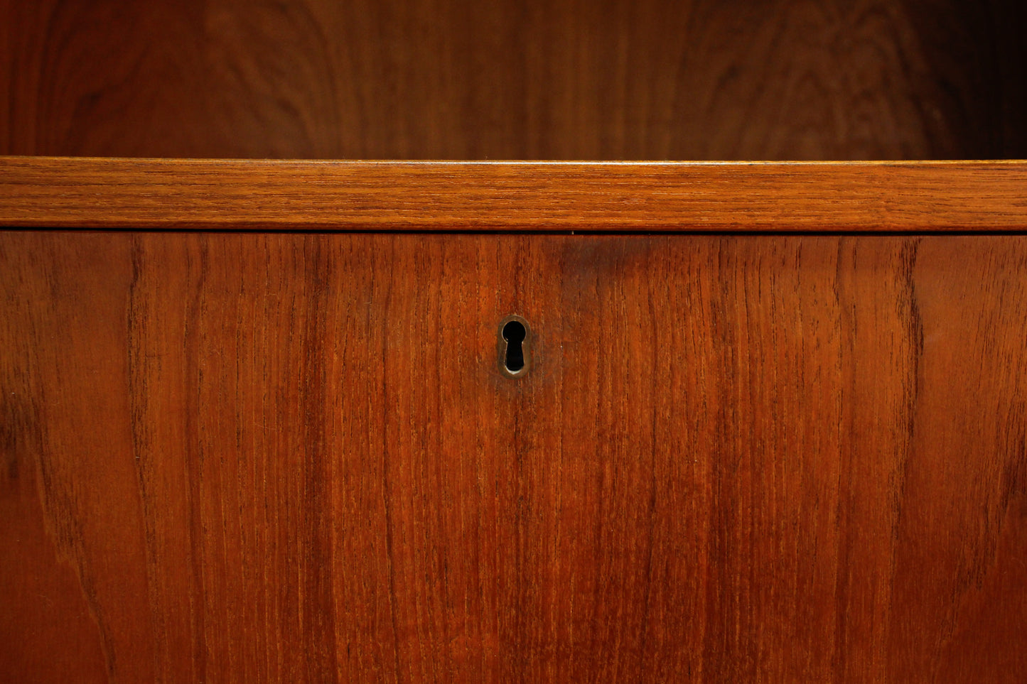 Hundevad Teak Drop-Front Wall Unit