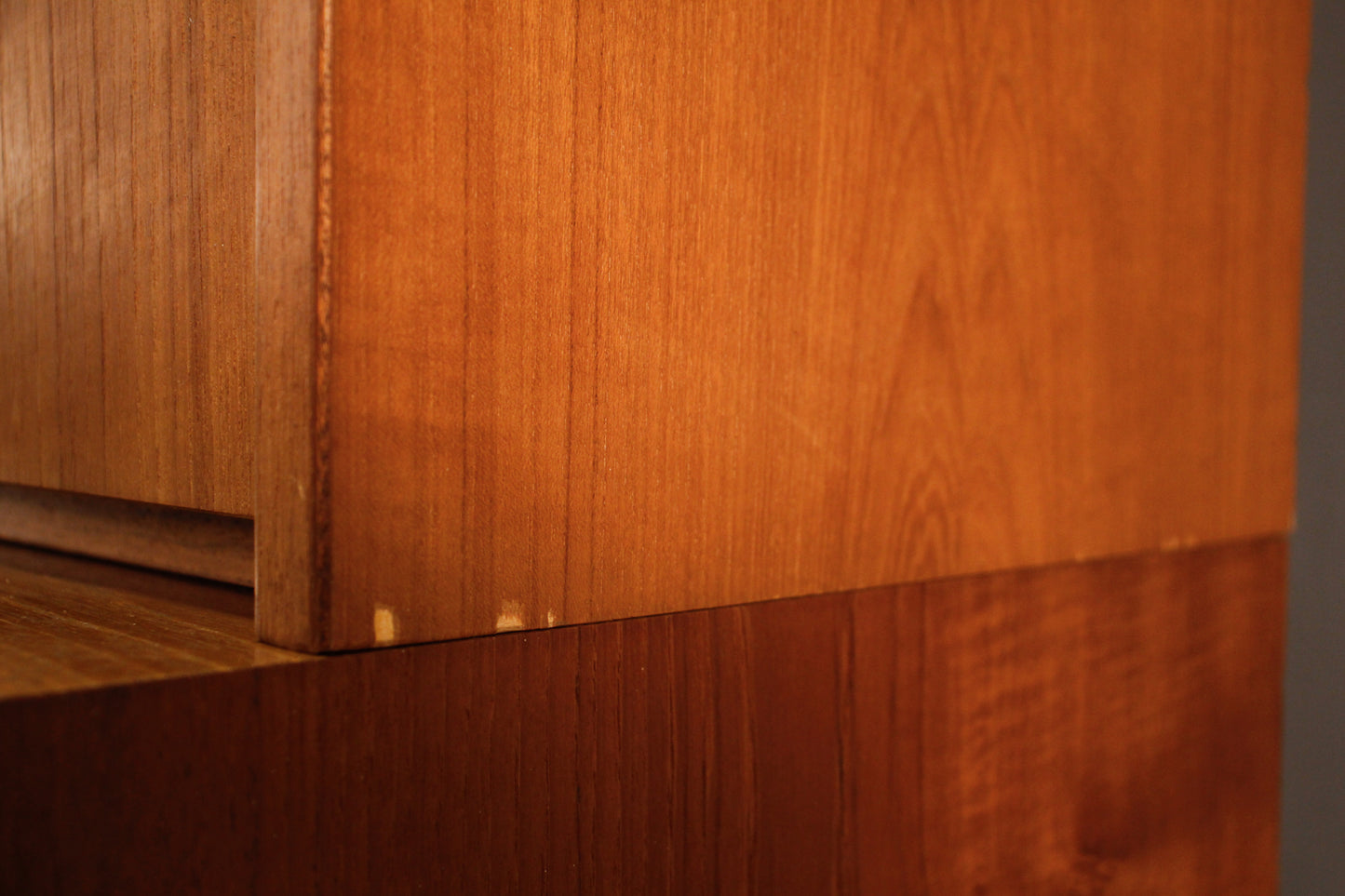 Hundevad Teak Drop-Front Wall Unit