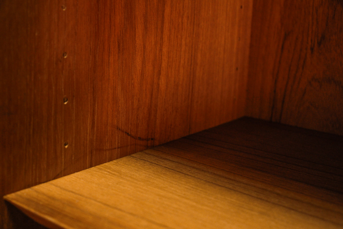 Hundevad Teak Drop-Front Wall Unit