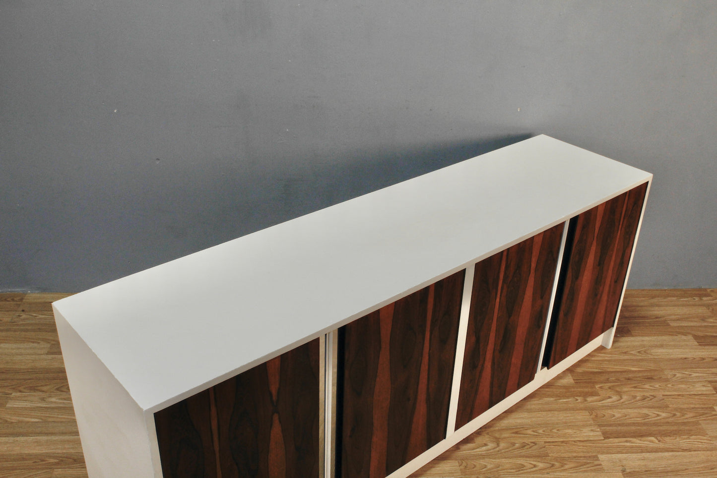 Large Lucite & Glass Coffee Table - ONLINE ONLY