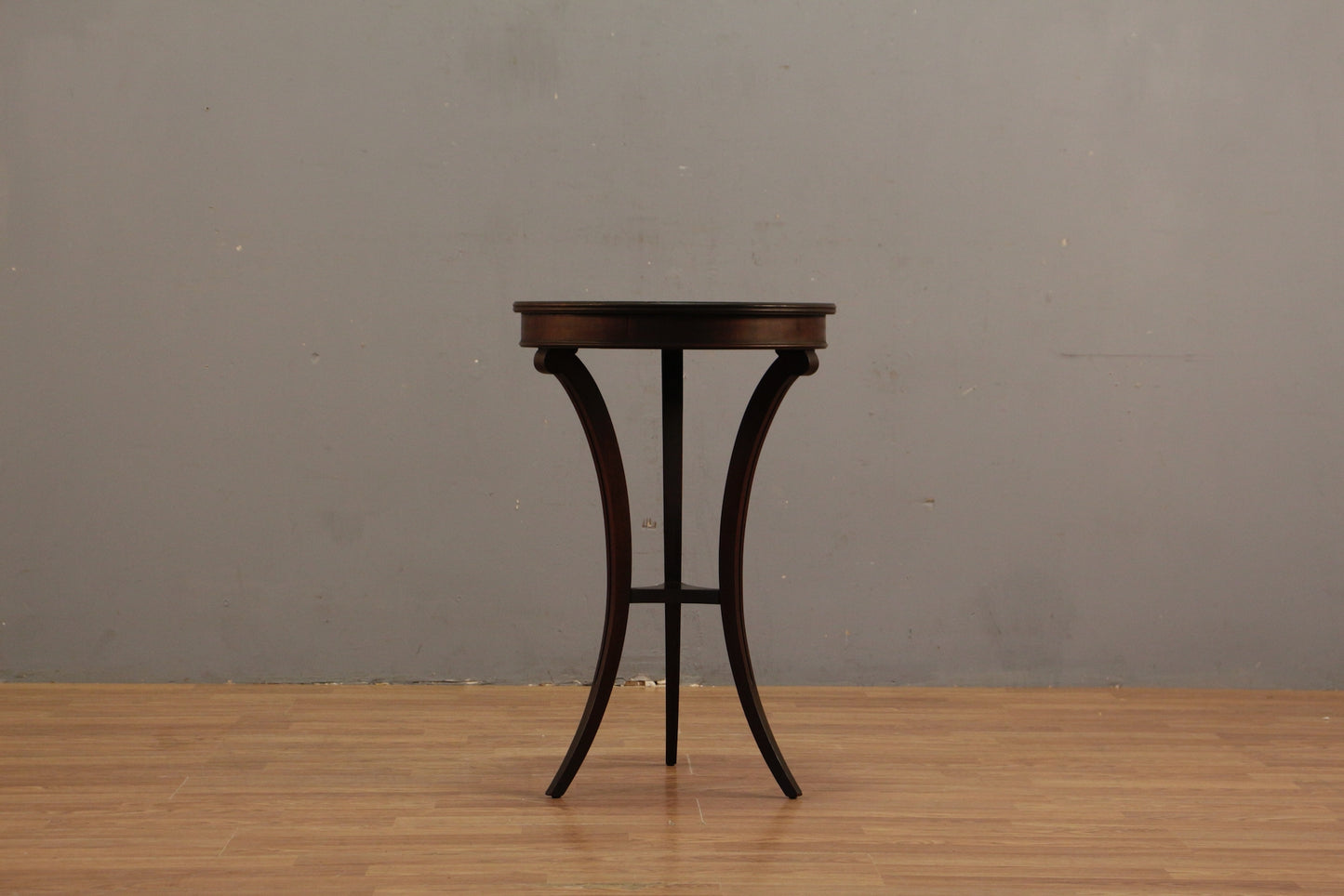Tall Brandt Mahogany End Table