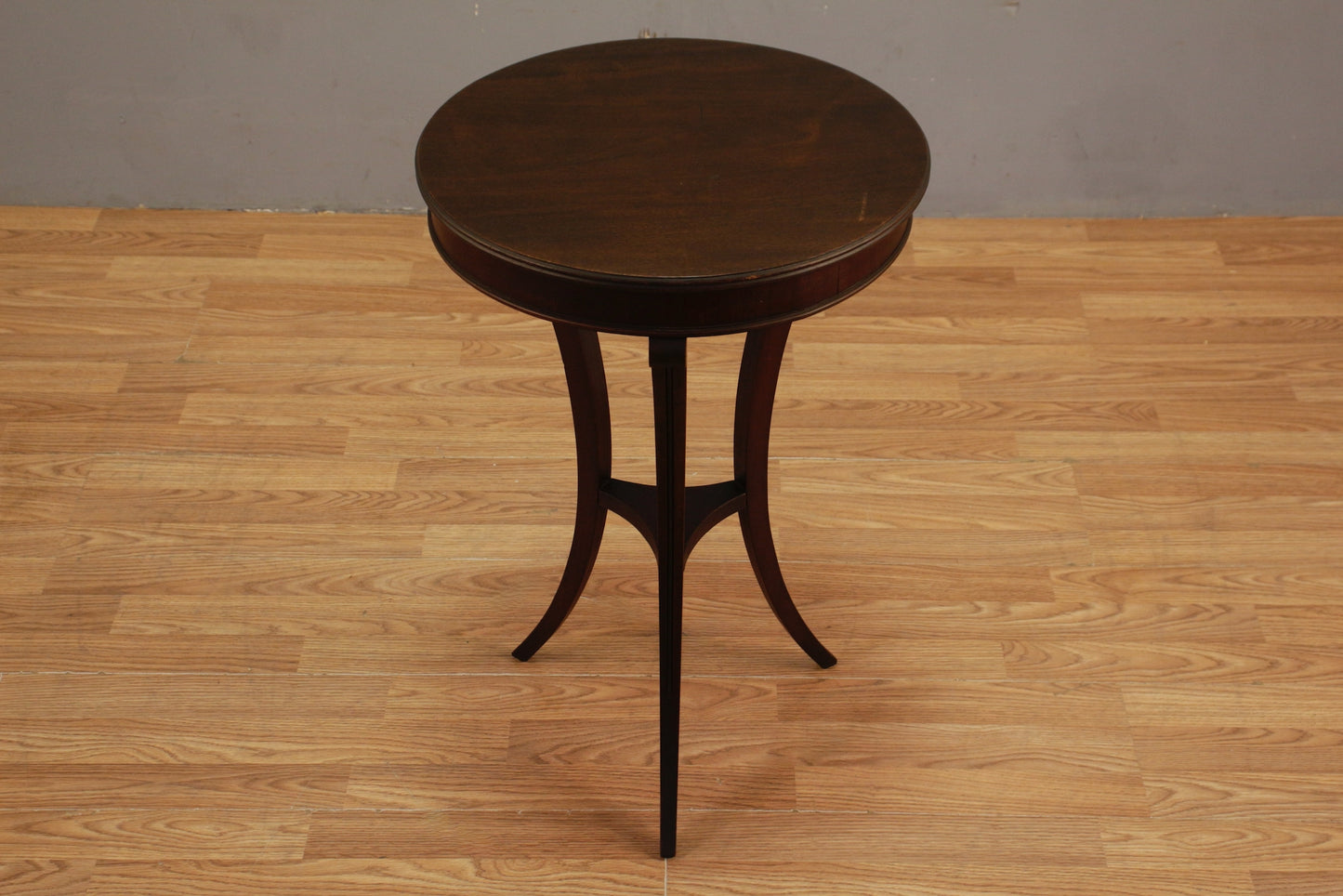 Tall Brandt Mahogany End Table