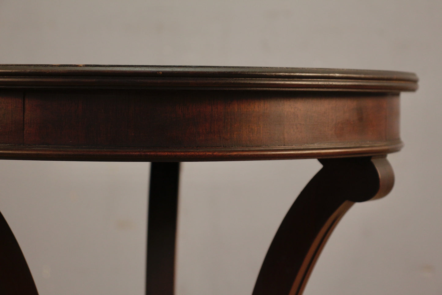 Tall Brandt Mahogany End Table