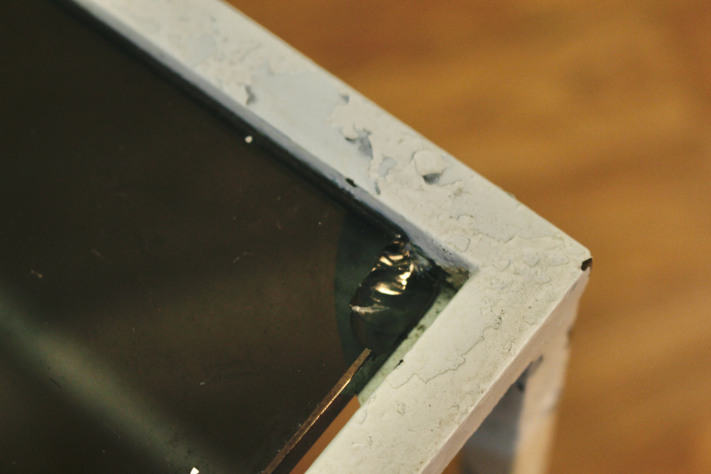 Trio of White & Smoked Glass Nesting Tables