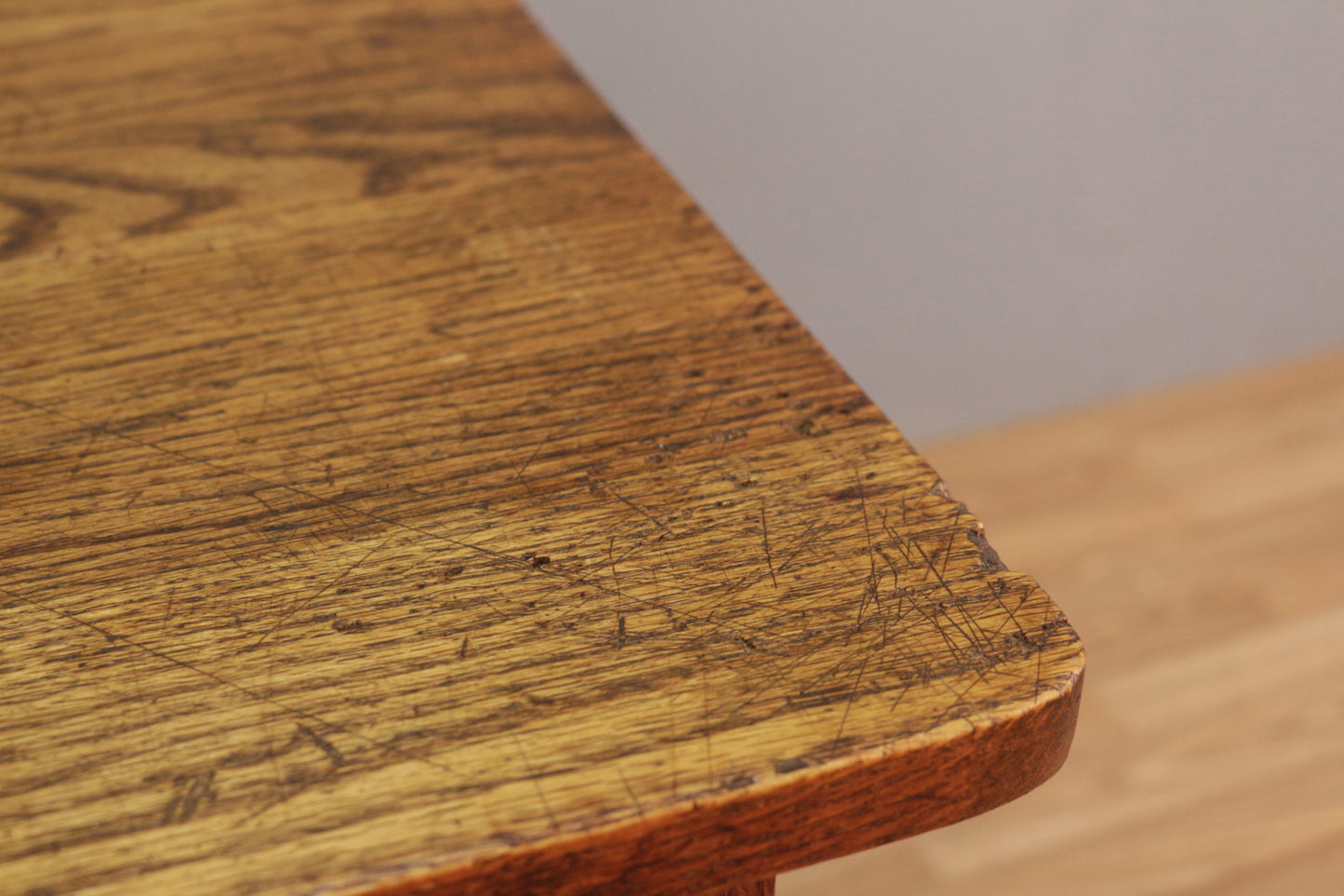 Art & Crafts Oak 1-Drawer Desk