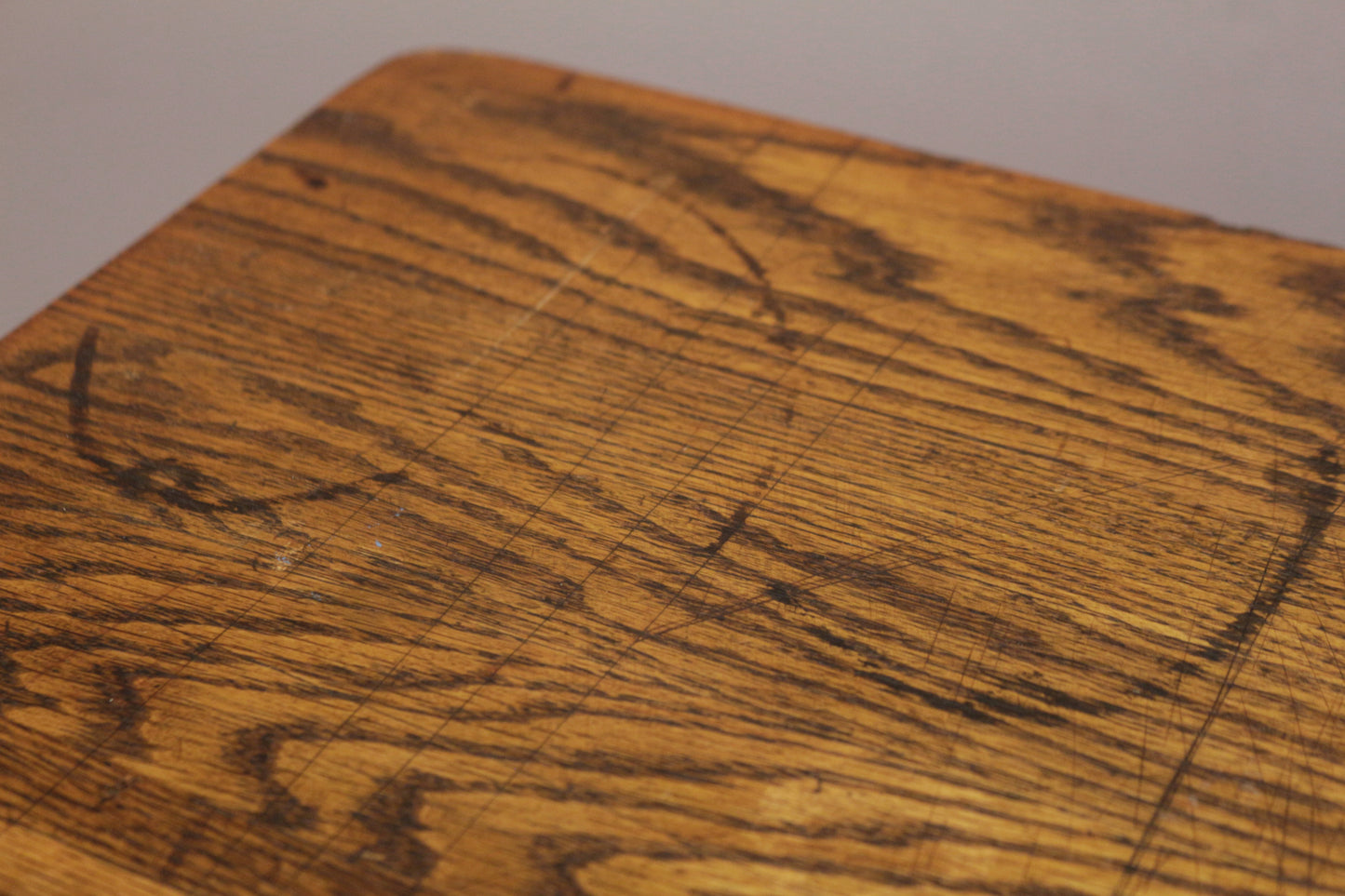 Art & Crafts Oak 1-Drawer Desk