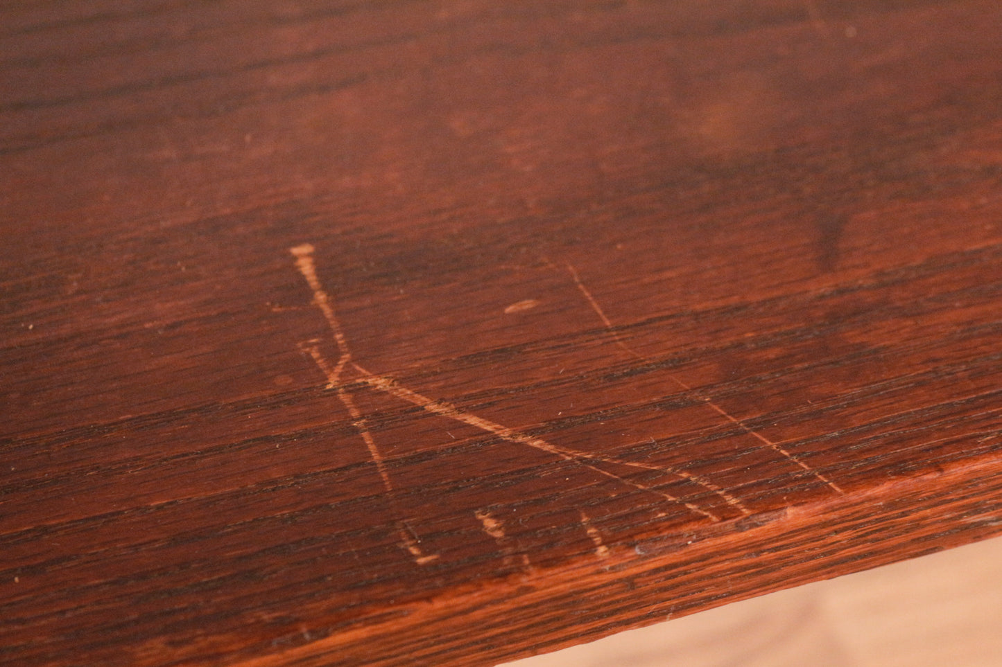 Art & Crafts Oak 1-Drawer Desk