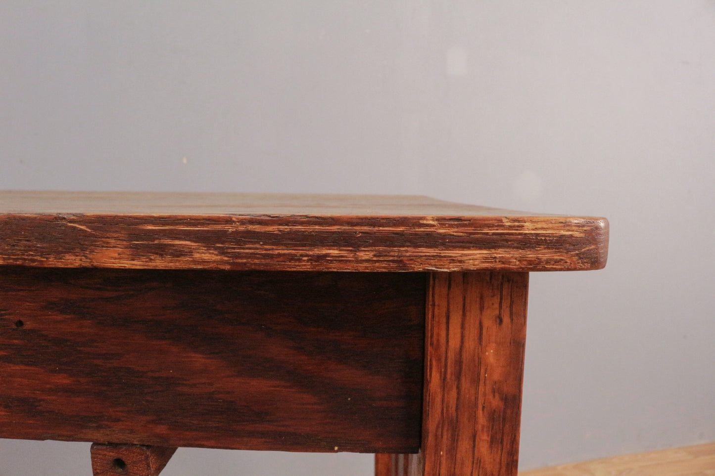 Art & Crafts Oak 1-Drawer Desk