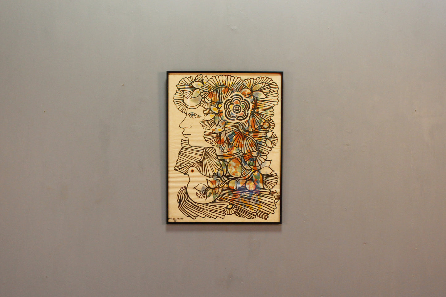 1978 "For youth and the future" René Portocarrero Print
