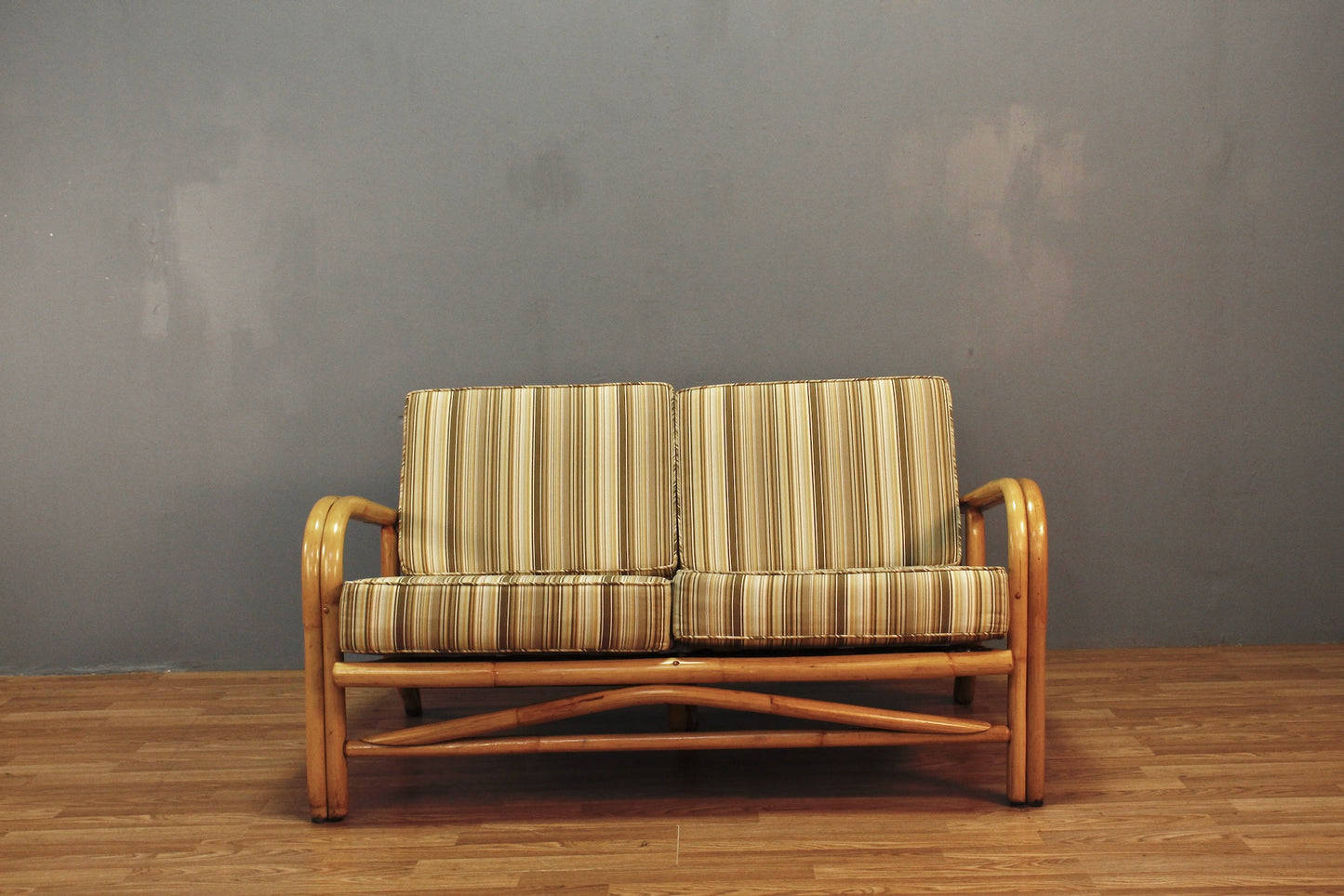 Bamboo & Stripe Loveseat