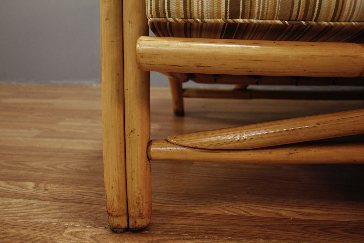 Bamboo & Stripe Loveseat