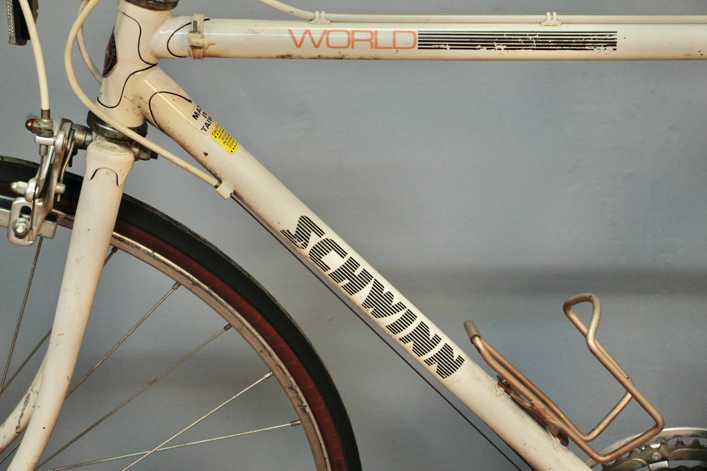 1980s Schwinn World White Bicycle - ONLINE ONLY