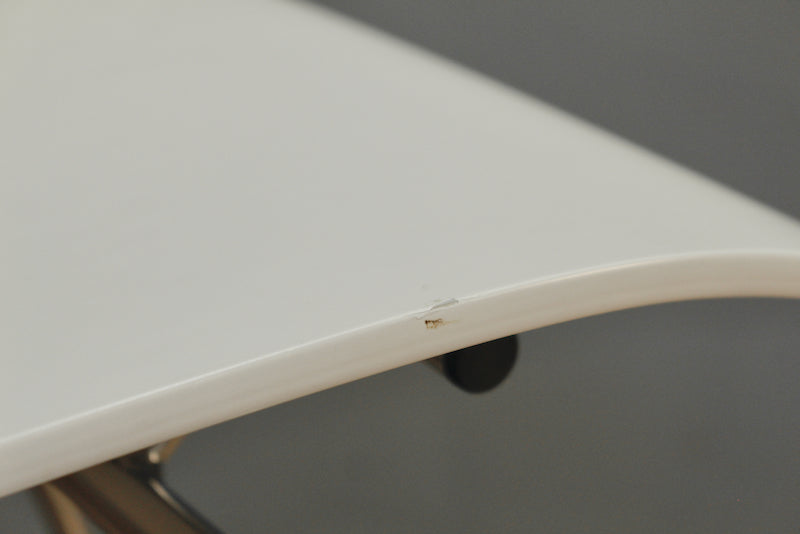 Modern Jewel White & Chrome Bar Stool