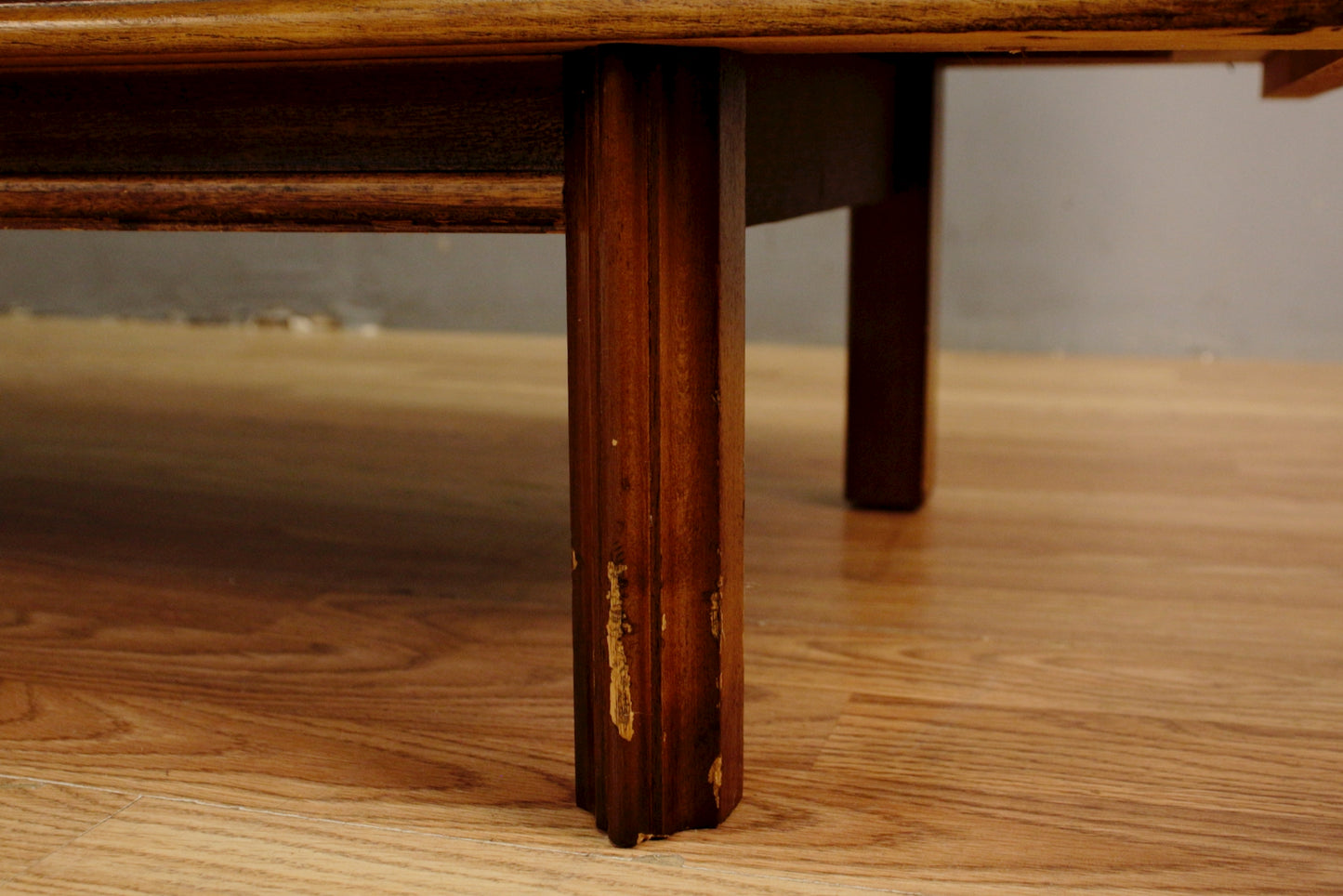 Oak & Woven 9-Drawer Credenza