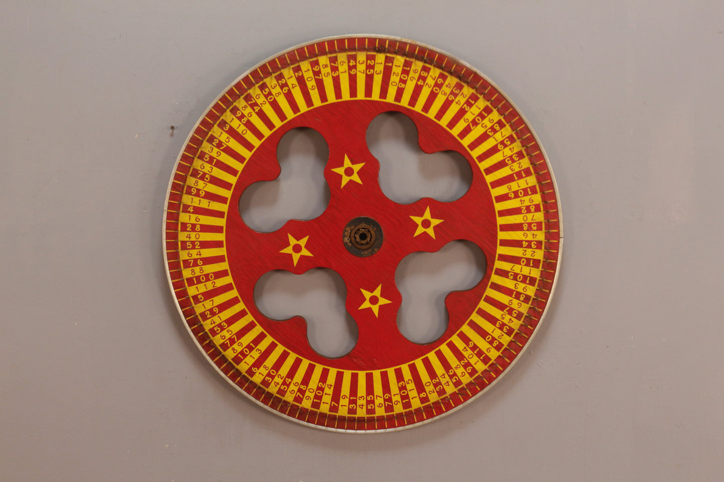 Red & Yellow Carnival Wheel