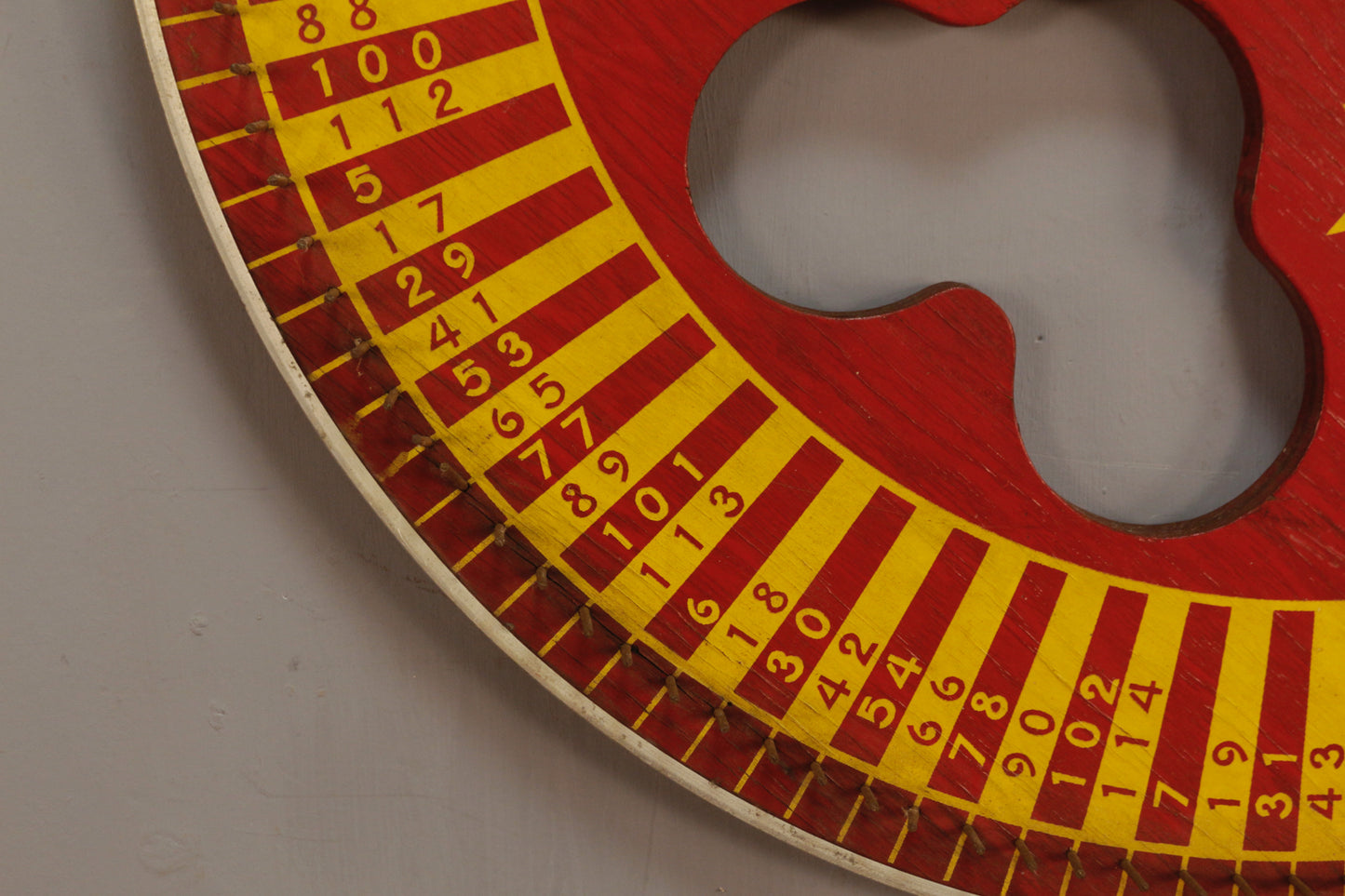 Red & Yellow Carnival Wheel