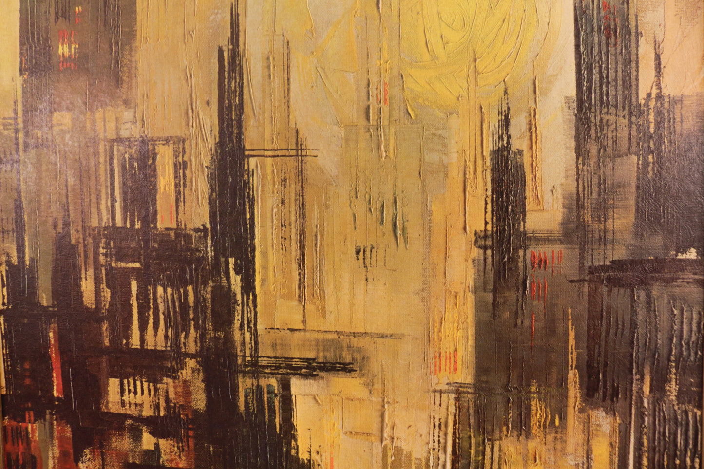 Mid Century "Daybreak" Print