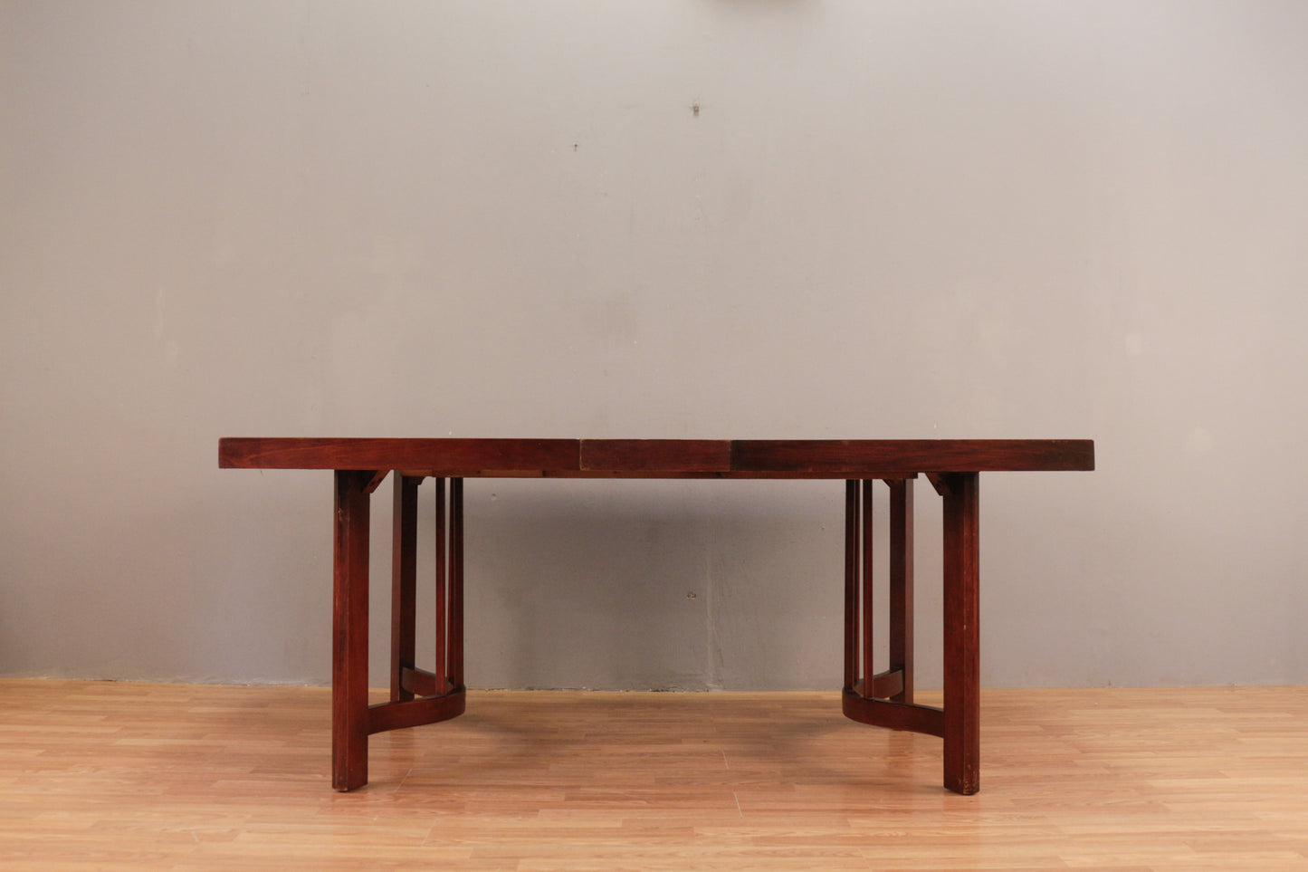 Art Deco Mahogany Dining Table With Leaf - ONLINE ONLY
