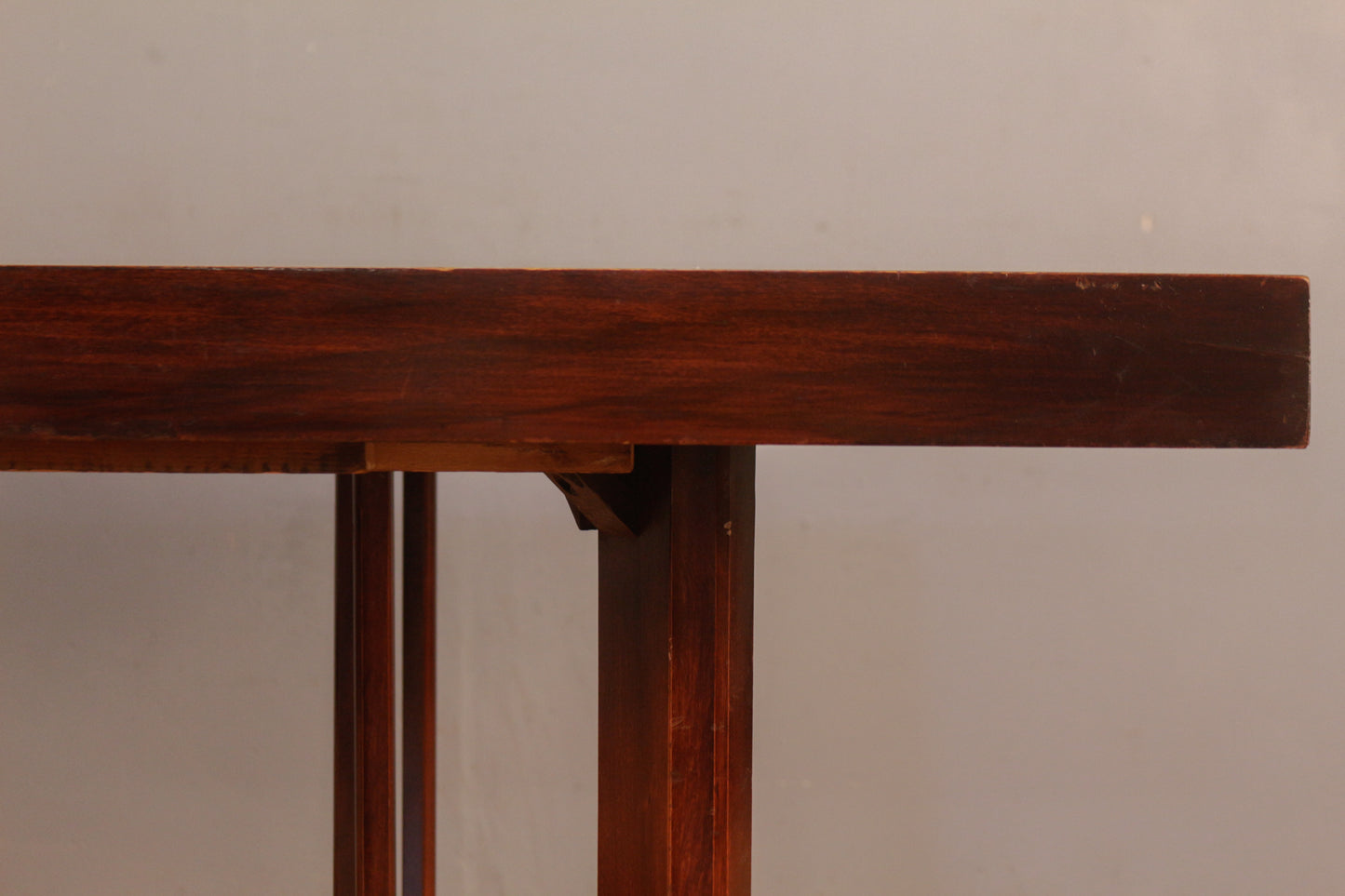 Art Deco Mahogany Dining Table With Leaf - ONLINE ONLY