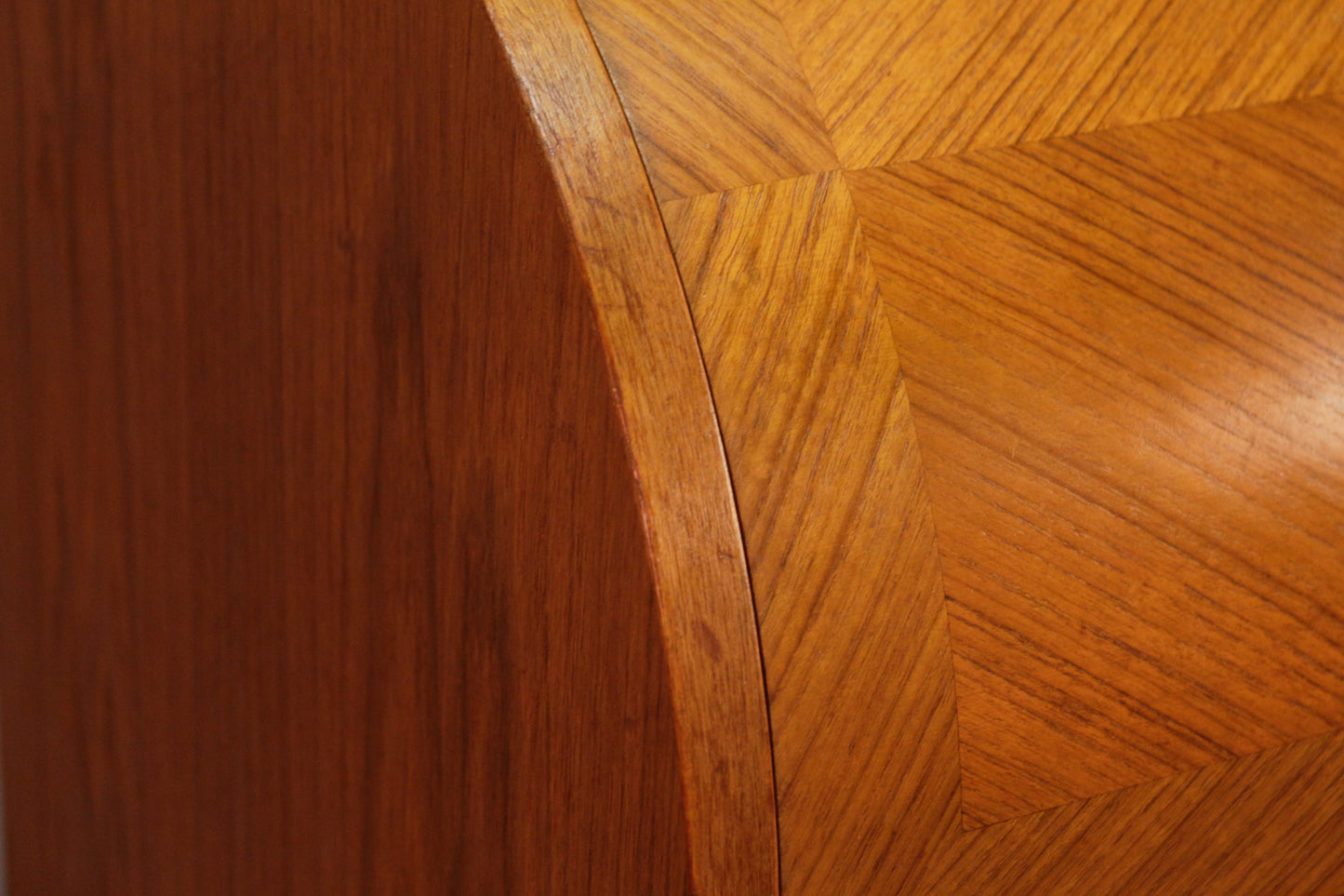 Swedish Teak Roll-Top Desk