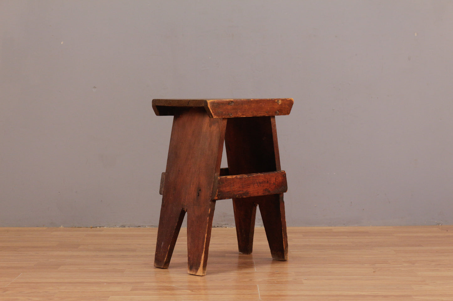 Rustic Wooden Stool F