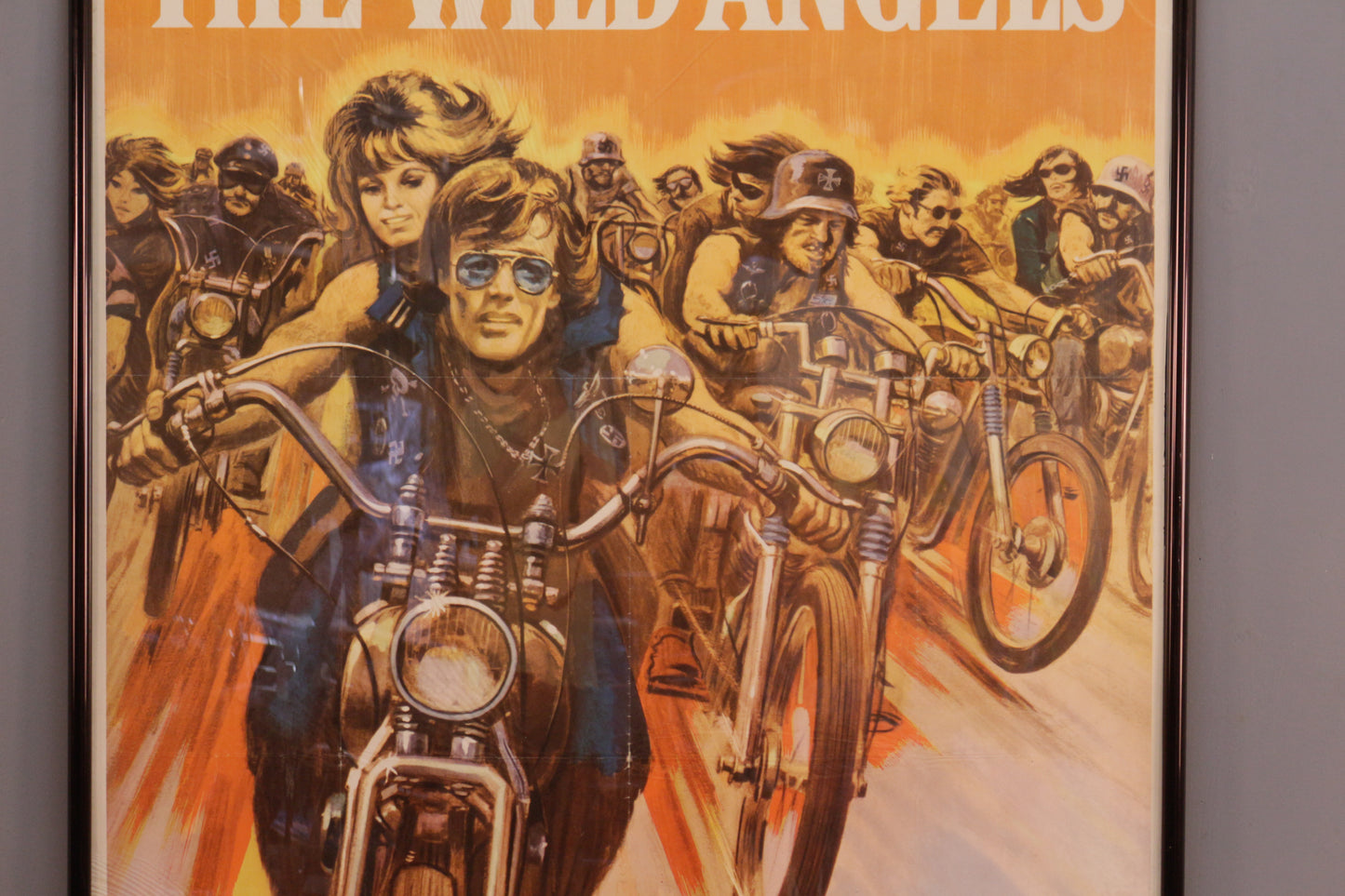 Large "The Wild Angels" 1966 Original Film Poster