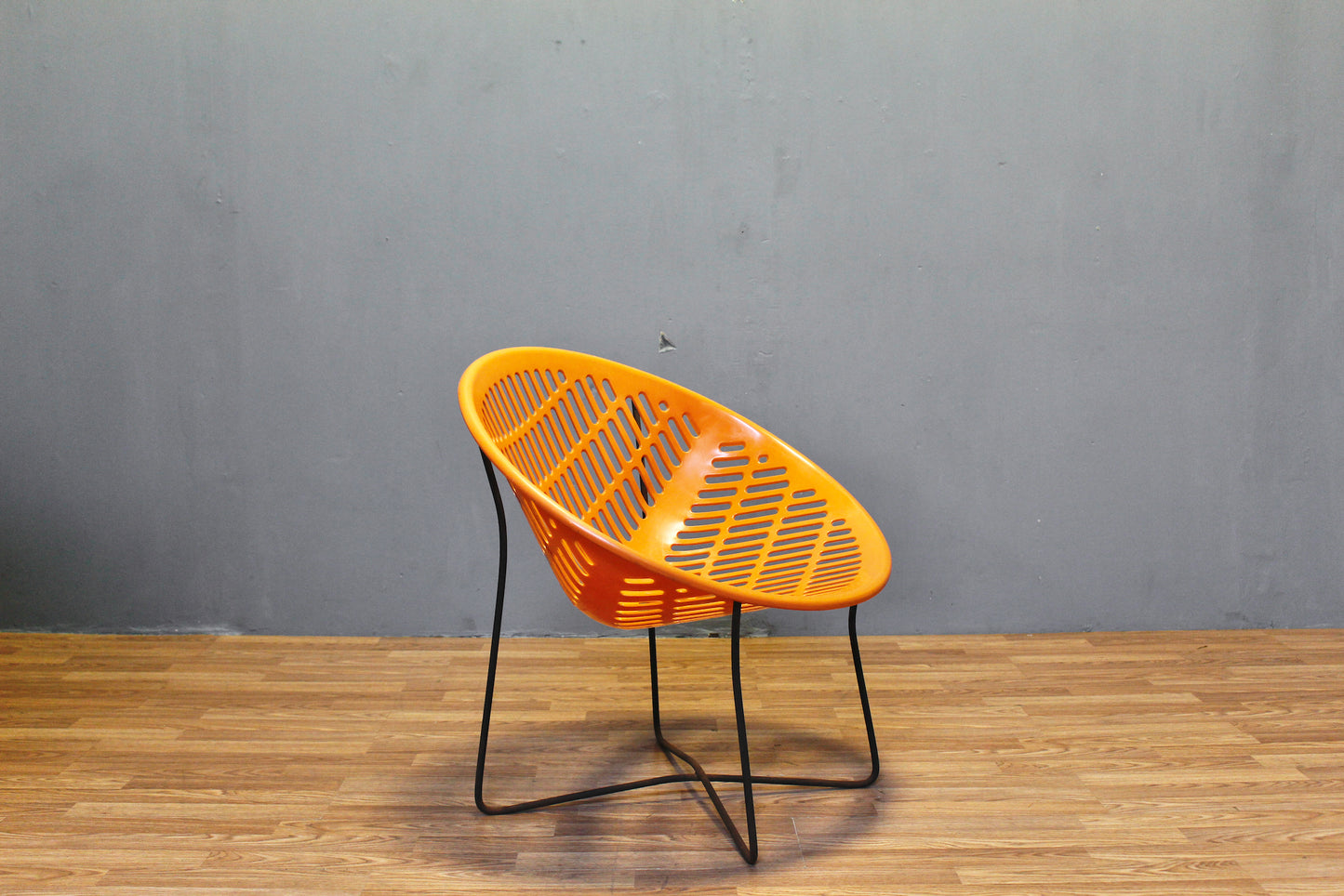 Solair Orange Motel Accent Chair