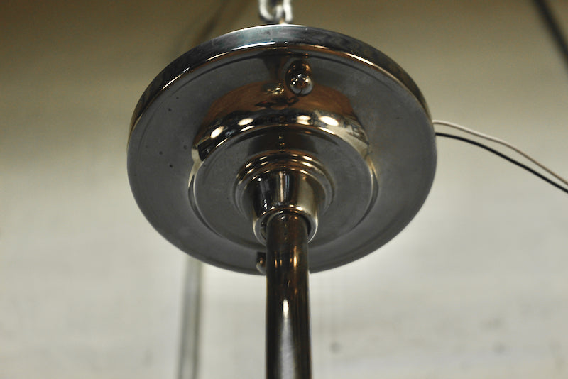 Industrial Chrome Pendant Chandelier - ONLINE ONLY