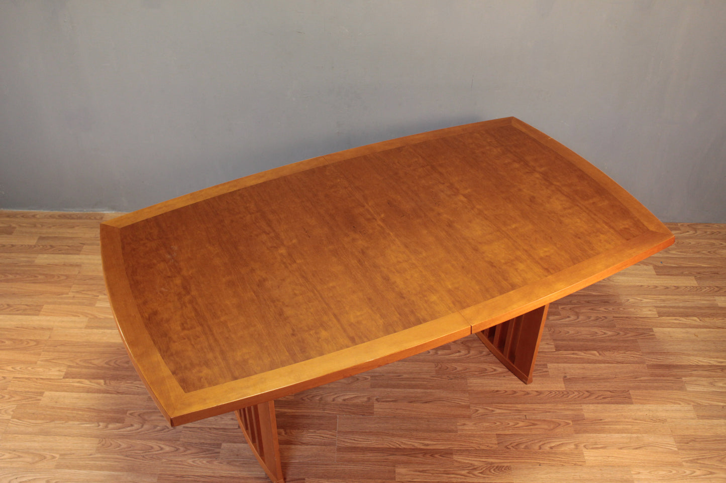 Large Skovby Danish Dining Table with Built-In Leaves - ONLINE ONLY