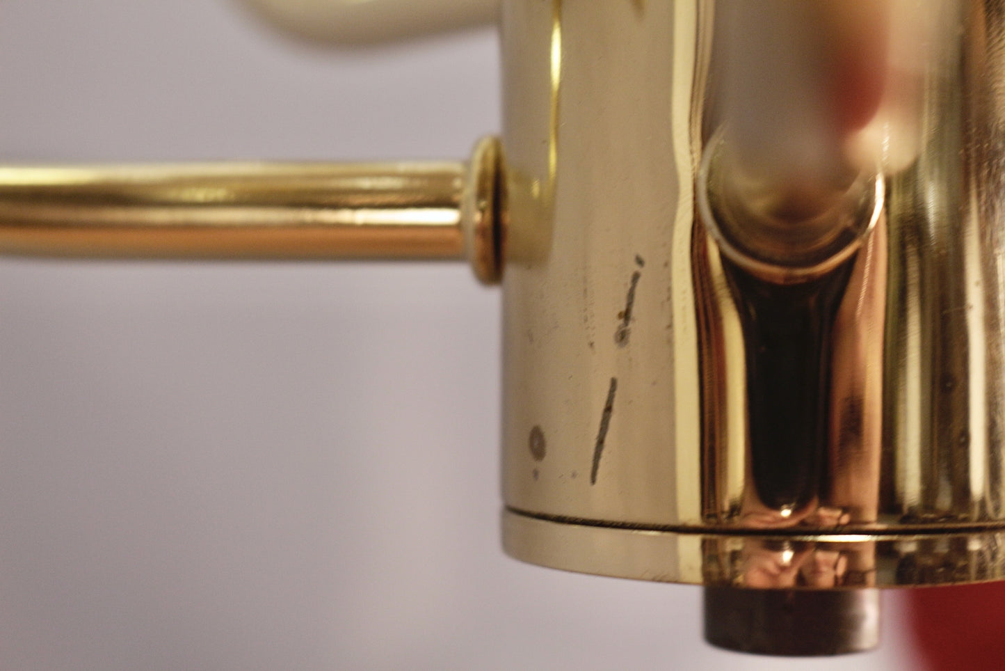 Deco Graduated Glass & Brass Chandelier - ONLINE ONLY