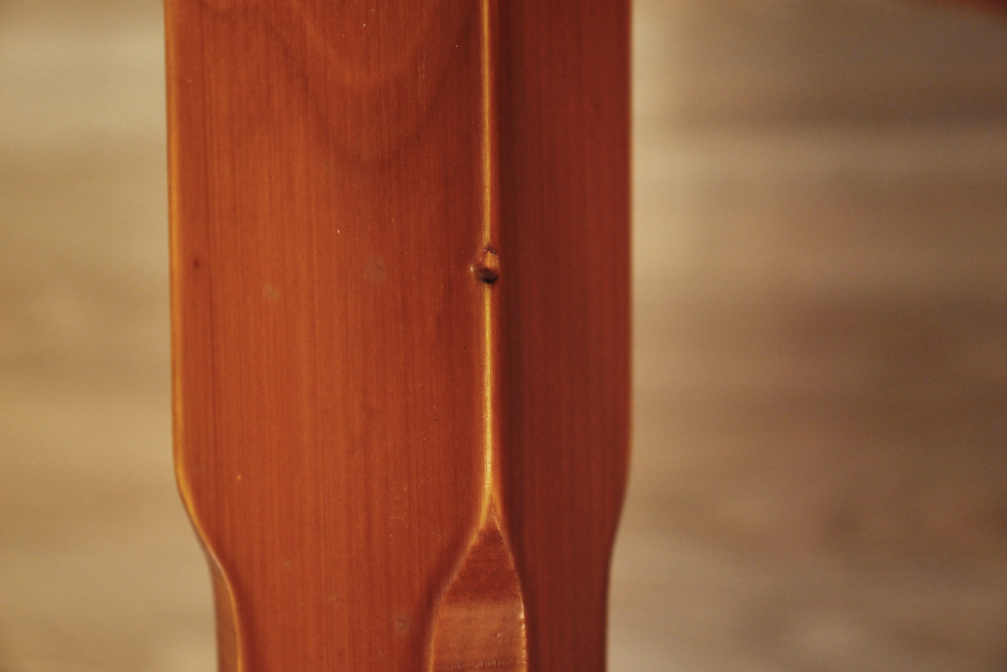Mid Century 1-Door Drum End Table