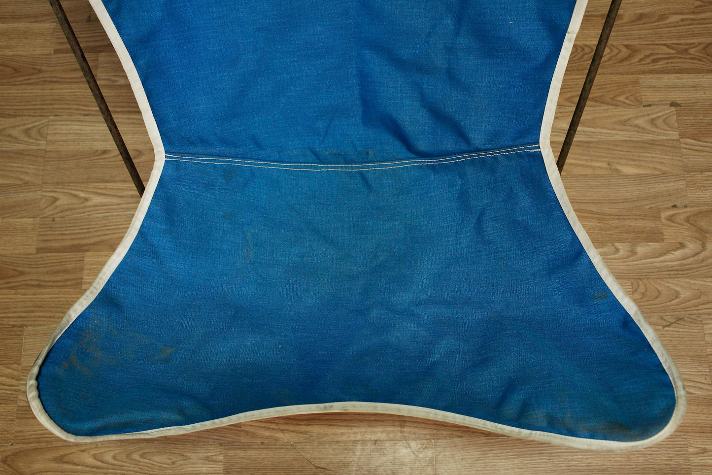 Iron & Blue Butterfly Lounge Chair