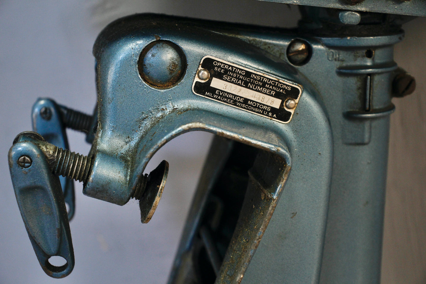 1950s Evinrude 3 HP Outboard Motor - ONLINE ONLY