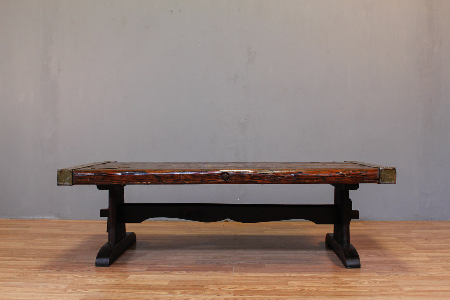 Ship Hatch Trestle Coffee Table - ONLINE ONLY