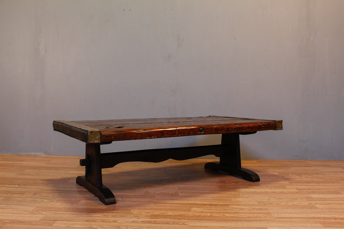 Ship Hatch Trestle Coffee Table - ONLINE ONLY