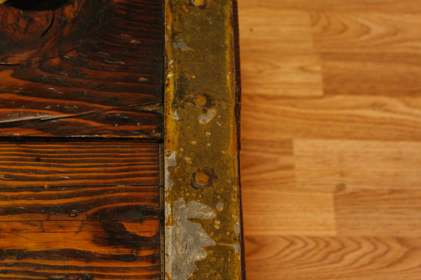 Ship Hatch Trestle Coffee Table - ONLINE ONLY