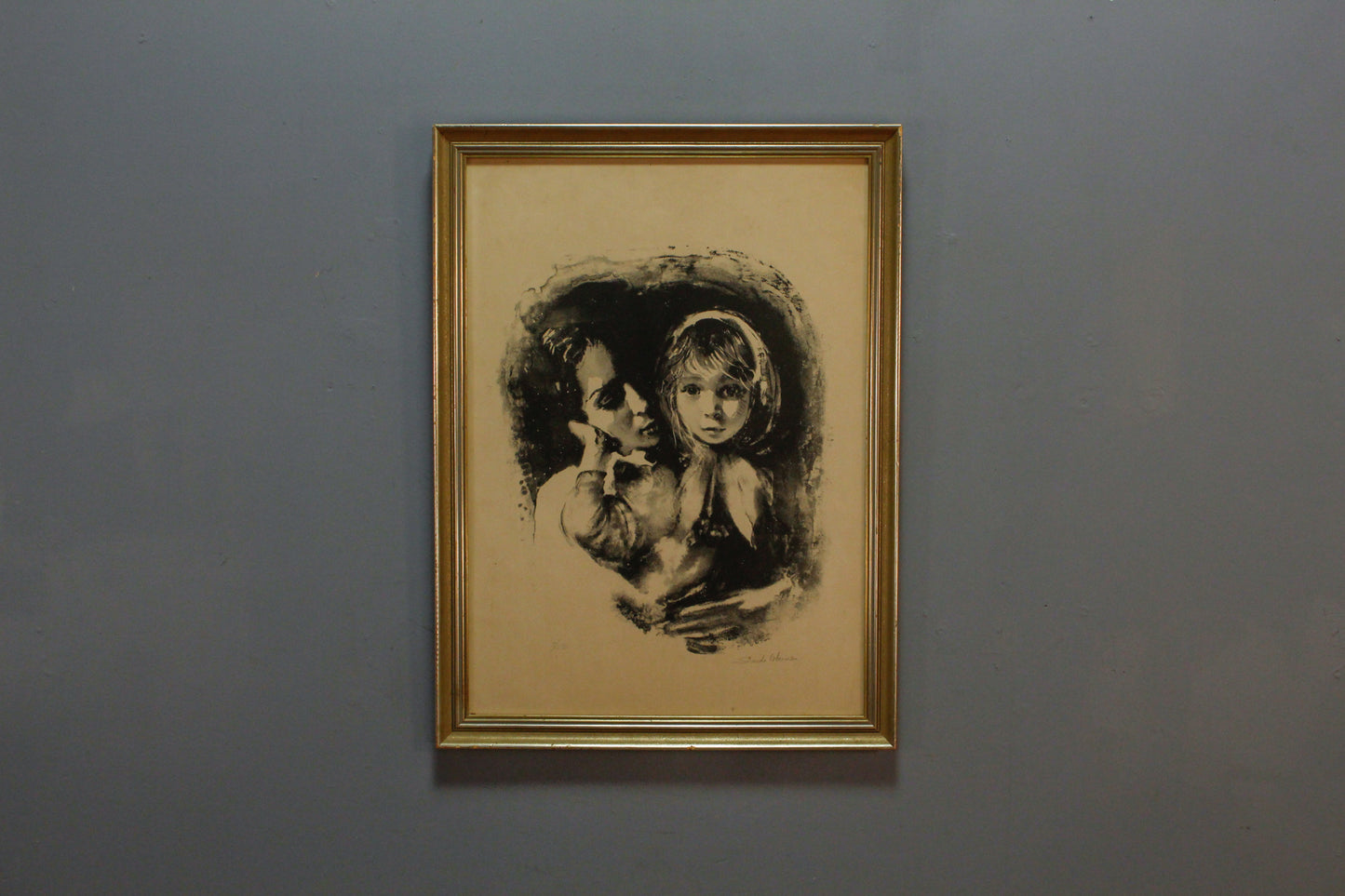 "Mother's Love" Sandu Lieberman Lithograph