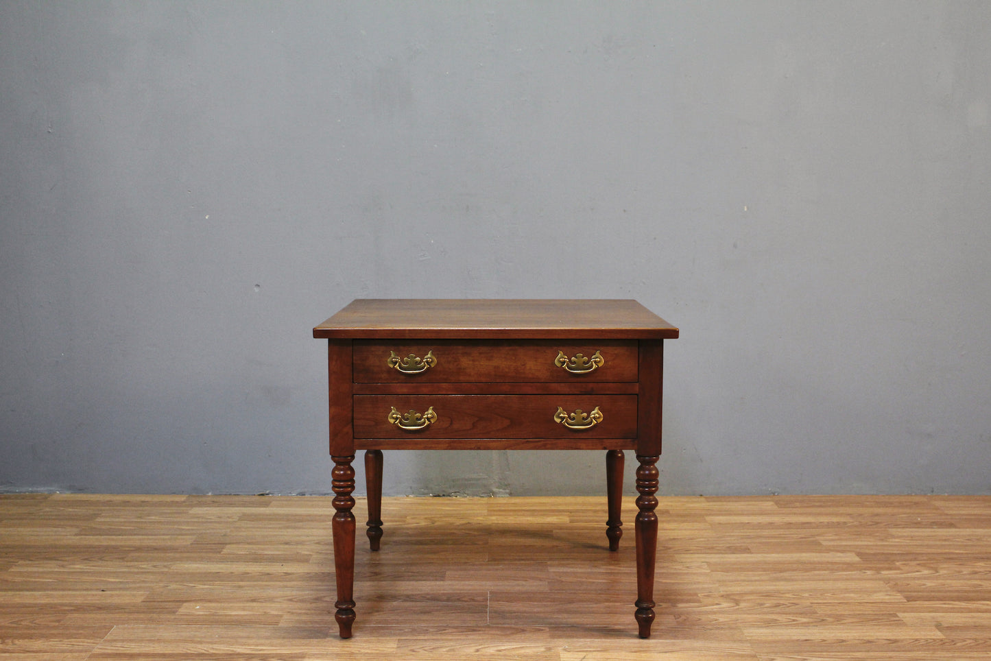 Stickley 2-Drawer End Table - ONLINE ONLY