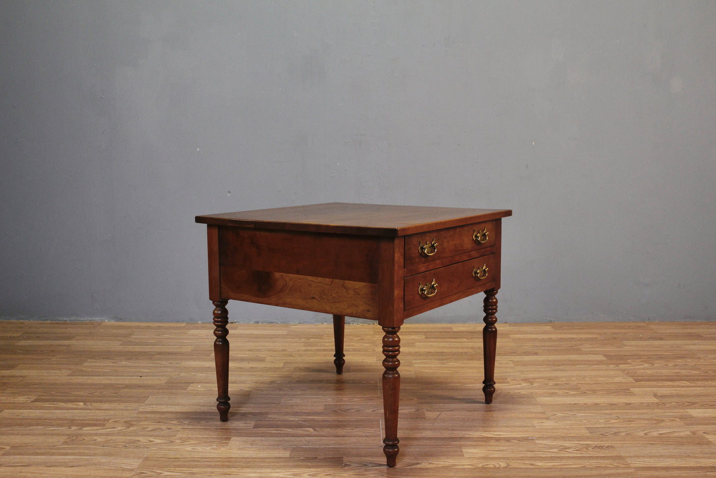 Stickley 2-Drawer End Table - ONLINE ONLY