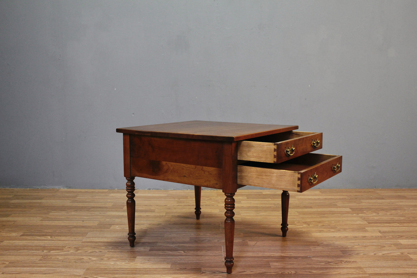 Stickley 2-Drawer End Table - ONLINE ONLY