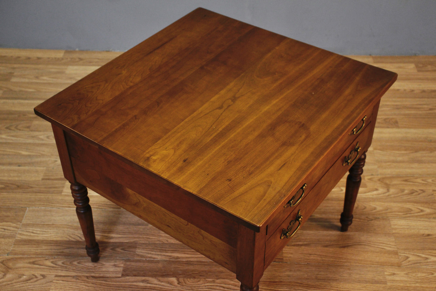 Stickley 2-Drawer End Table - ONLINE ONLY