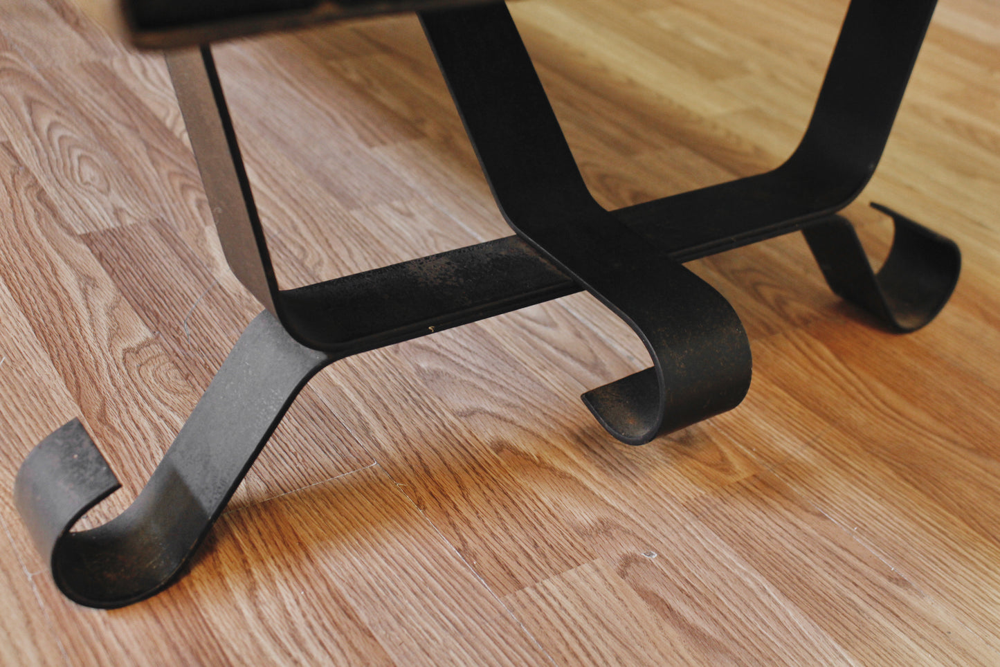 Large Ship Hatch & Iron Coffee Table - ONLINE ONLY