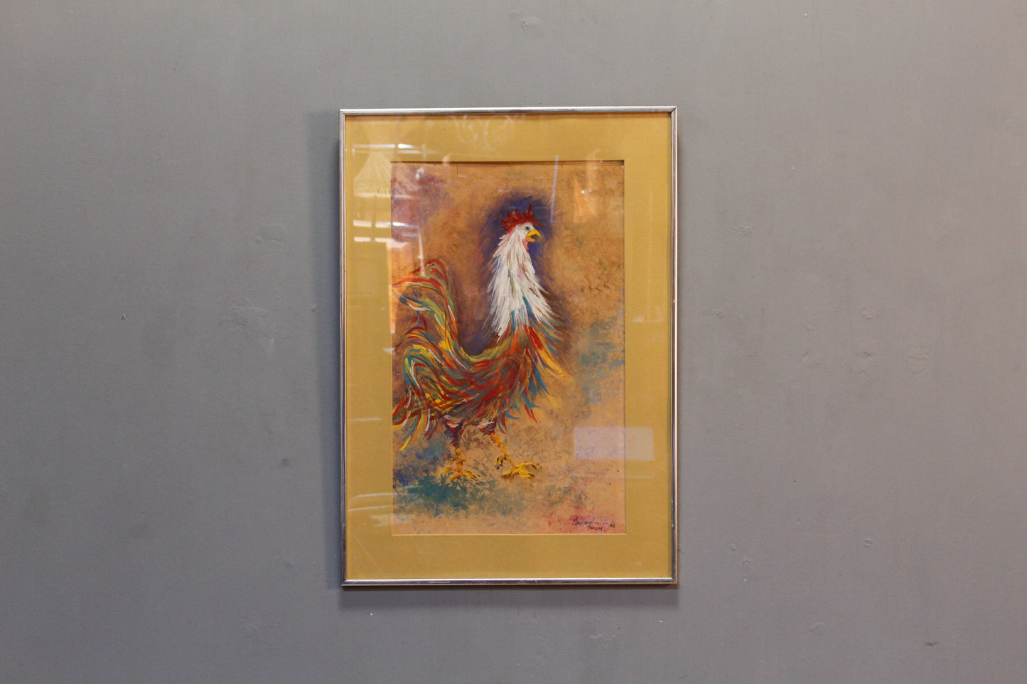 "El Gallo" Painting