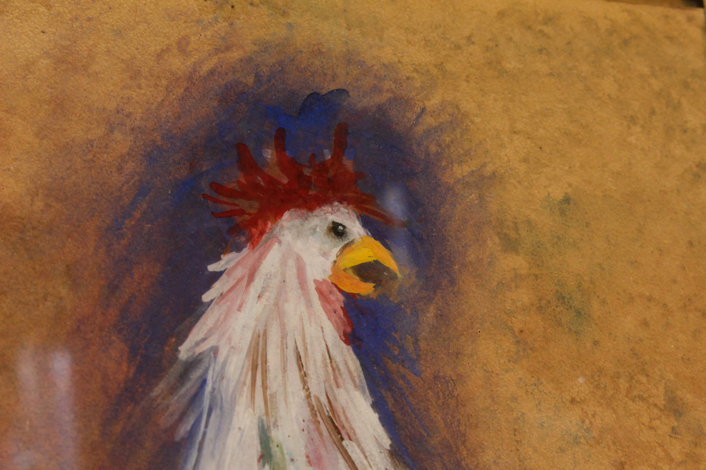 "El Gallo" Painting