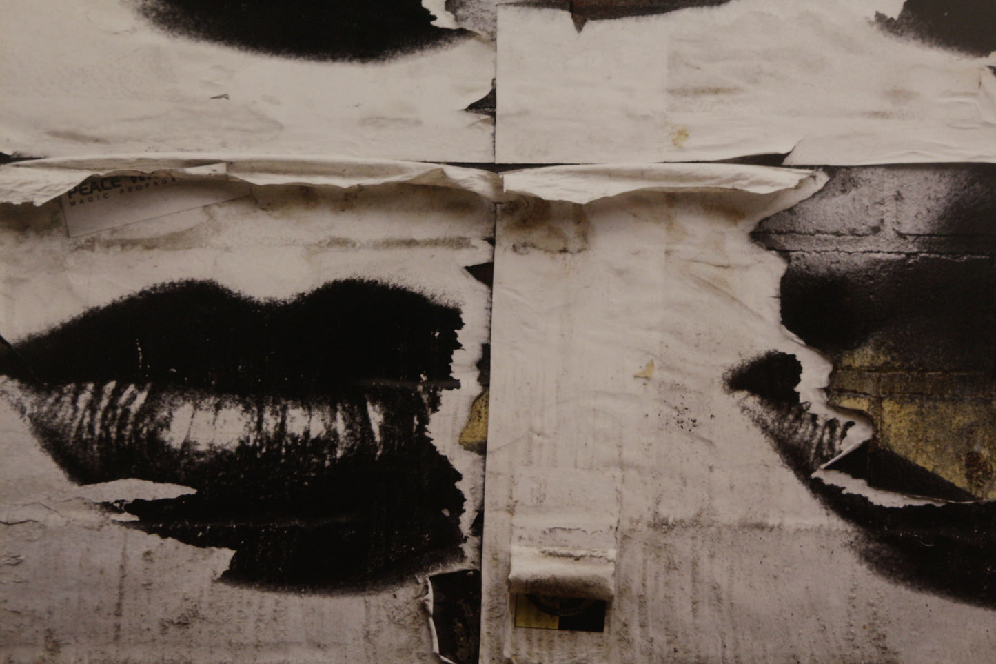 Large Burton Machen "Lips" Print