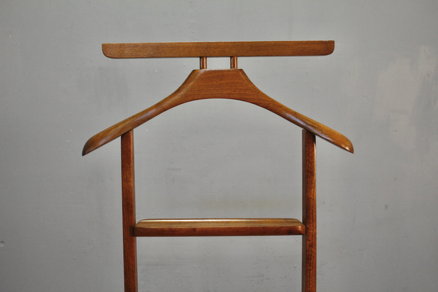 Mid Century Walnut Valet Chair