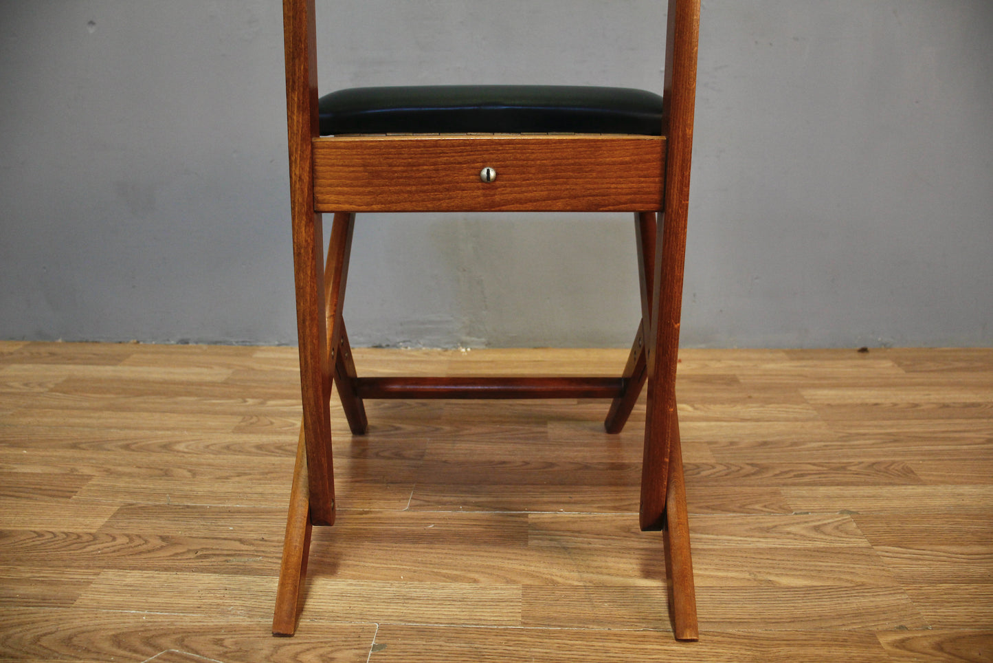 Mid Century Walnut Valet Chair