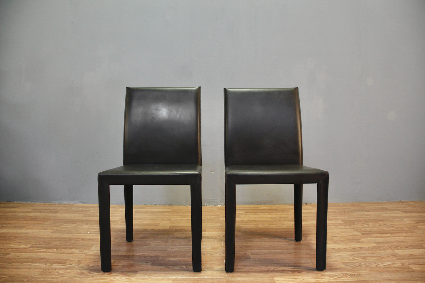 Cocoa Leather Side Chair
