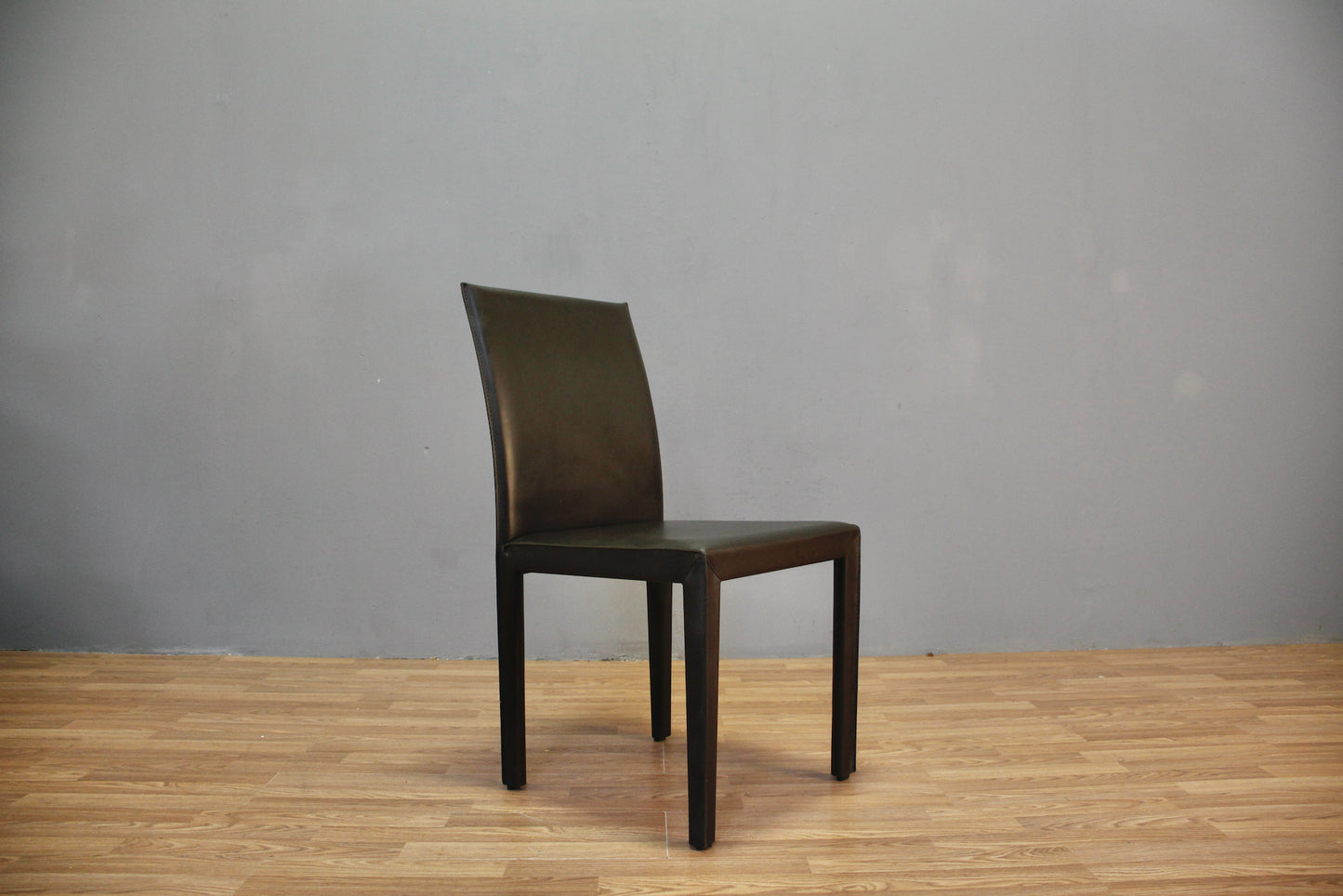 Cocoa Leather Side Chair